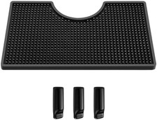 Beer Tower Drip Tray PVC Kegerator Mat Beer Tower Drip Tray Thick Bar Service Ma