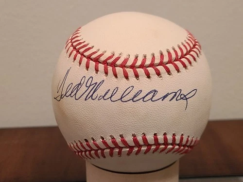 Ted Williams Boston Red Sox Autographed  Signed OAL Baseball JSA LOA