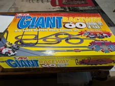 Tomy AFX GIANT Raceway Slot Car Set w/4 Cars     MORE!