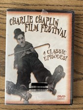 Charlie Chaplin Film Festival - 4 Classic Episodes (DVD, B&W) NEW