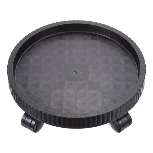 Plant Stand with Wheels, 14 Inch Heavy Plant Roller Base, Brown