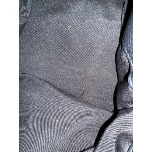 Bolso de hombro Coach de cuero granulado negro F35815 holgado herrajes dorados - Imagen 12 de 15