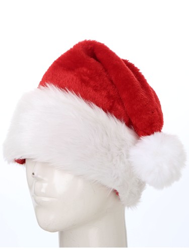 Adults Santa Claus Costume Set Fake Padded Belly w/Hat Outfit Christmas Cosplay - Picture 36 of 38