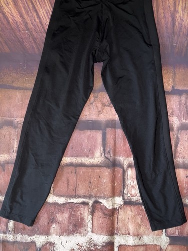 VS PINK Outfit Medium Victoria’s Secret Sport Tank Leggings hinten offen schwarz Logo - Bild 21 von 24