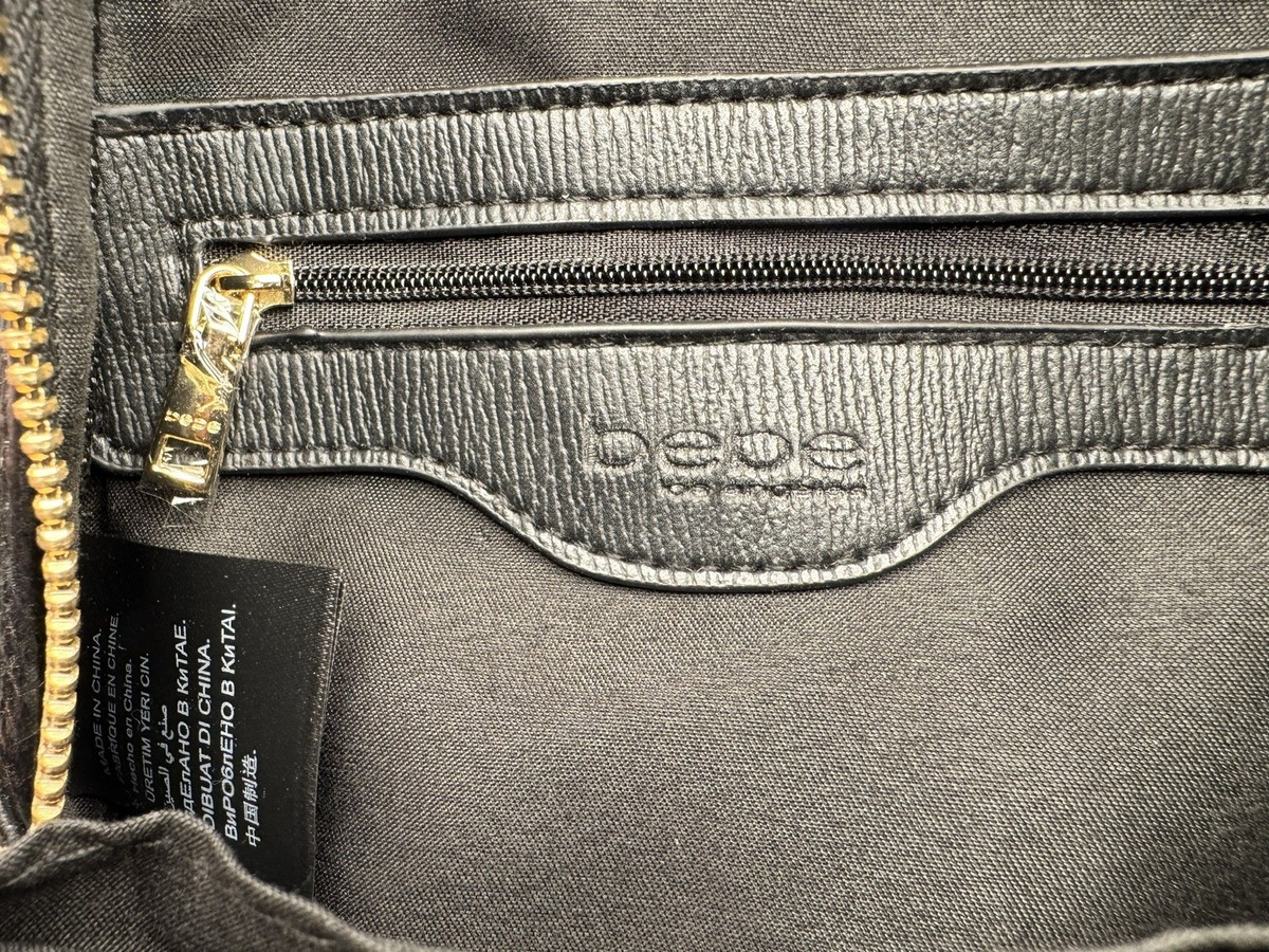 Bebé Gianna Black & Gold Mini Backpack NWT/MSRP $109 | eBay display picture 2