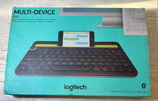 Logitech K480 Wireless Multi-Device Keyboard Bluetooth Black 920-006342 Open Box