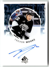 Upper Deck SP Authentic 2024-25 NHL No. UDA-TM Trevor Moore On-Card Auto