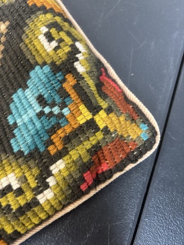 13”x13” Kissenbezug Handarbeit Teppich Vintage Kissen Tribal Western Cowboy Indianer - Bild 20 von 21