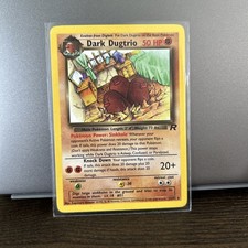 Dark Dugtrio 23/82 1st Edition - Team Rocket Regular - Pokemon TCG LP/P