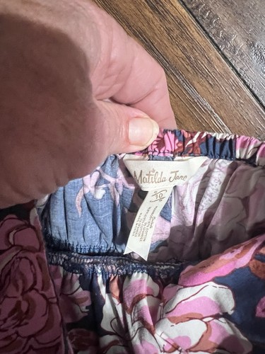 Matilda Jane Long Dress Girls Size 10 In Excellent Condition Blue/pink - Picture 3 of 4