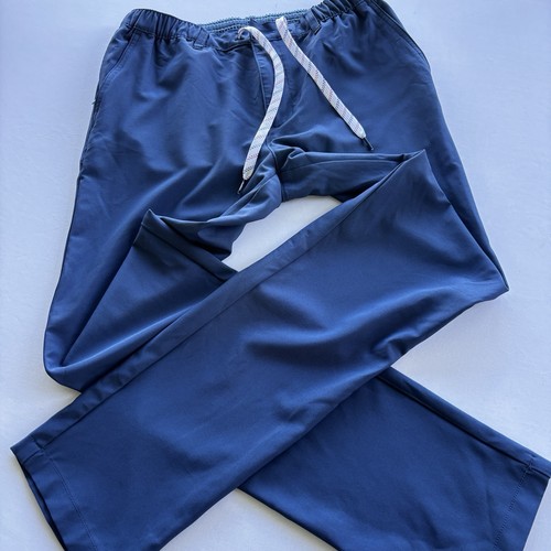 Pantalon Chubbies bleu moyen stretch à cordon homme décontracté salon voyage jogging - Photo 5/11