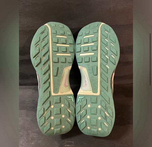 Nike Juniper Trail 3 Jade Horizon Damengröße 9 grün pink Laufschuhe - Bild 7 von 8