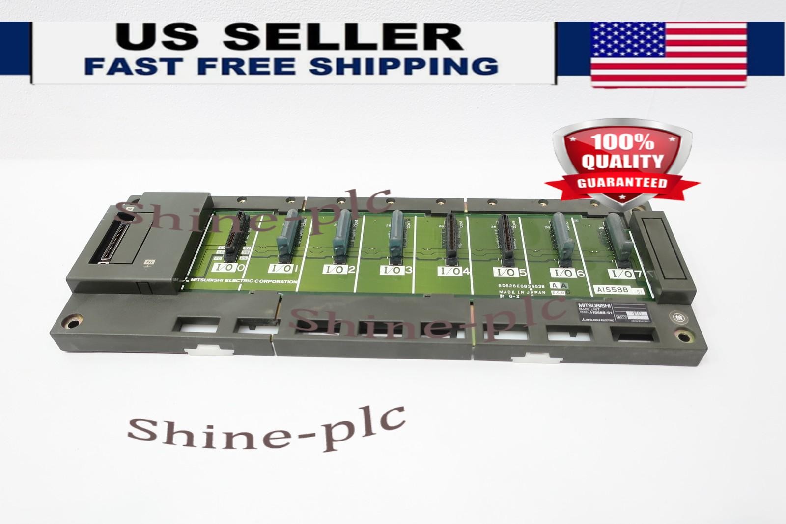 Mitsubishi A1S58B-S1 Base Unit Module 7 I/o
