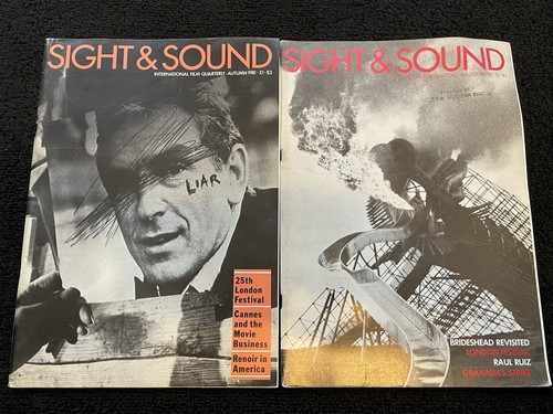 Lot of 8 Vintage 1981-1983 Sight and Sound Magazines - X2 - Bild 19 von 22