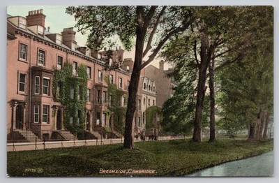 Cambridge Broomside Midsummer Common c1922 Vintage Postkarte 52136 R