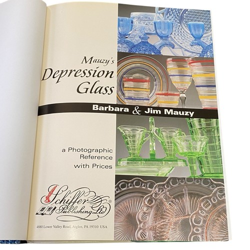 Mauzy's Depression Glass by Barbara & Jim Mauzy 1999 Hard Cover Reference Prices - Picture 3 of 8