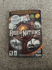 Rise Of Nations: Gold Edition (Pc, 2004) Box, Disc And Manual Complete In Tested