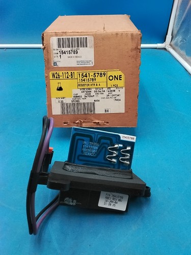 NEW GM ACDelco OEM HVAC Blower Motor Resistor Trailblazer Envoy Rainier 15415789