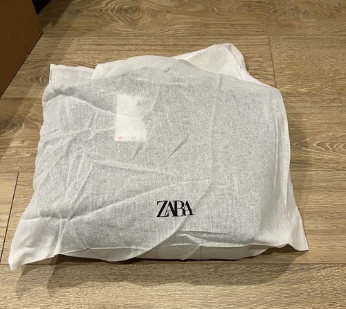 NWT Zara Faux Leather Tote Bag With Compartments Black - Picture 4 of 10