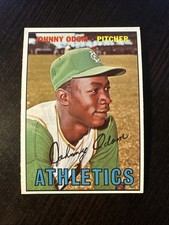 1967 TOPPS #282 BLUE MOON ODOM K.C. ATHLETICS NM *Hot Corner Vintage*