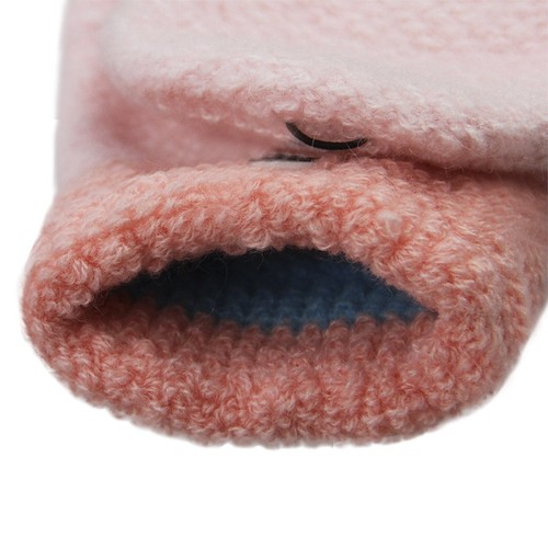 Convertible Flip Top Gloves,Winter Warm Knitted Fingerless Gloves with Mitten... - 第 6/7 張圖片
