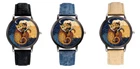 Women’s Cat Watch Quartz Leather Strap Casual Gift Girl Kittens