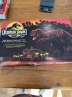 Milton Bradley Jurassic Park Board Game 1992 Vintage with Cards Dice Figures