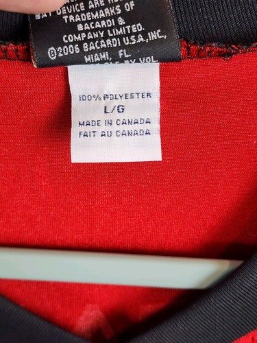 Fußballtrikot Bacardi Rot 62 Größe L - Bild 4 von 8