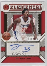 2018-19 Panini Cornerstones Elemental Signatures /129 Lou Williams #ES-LWL Auto