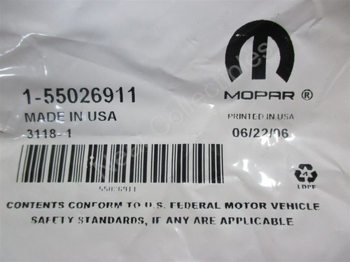NOS OEM Dodge Dakota "V8 5.2L EFI" Fender Nameplate Emblem 1991 - 96 - Picture 5 of 5