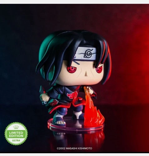 Funko POP! Ultra Itachi Uchiha Fireball Jutsu Naruto #1842 + Protector - IN HAND