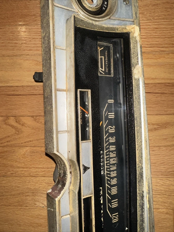 Dodge Coronet 1965 cuadro de instrumentos OEM velocímetro e indicadores Mopar Foto 3 de 4