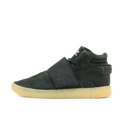 adidas Herren Tubular Invader Strap Schuh EU 45 1/3 dunkelgrün BB5037