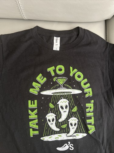 (3) Chili's Restaurant T-Shirt Adult Small Rita Margarita Employee UFO Crispy - Picture 6 of 13