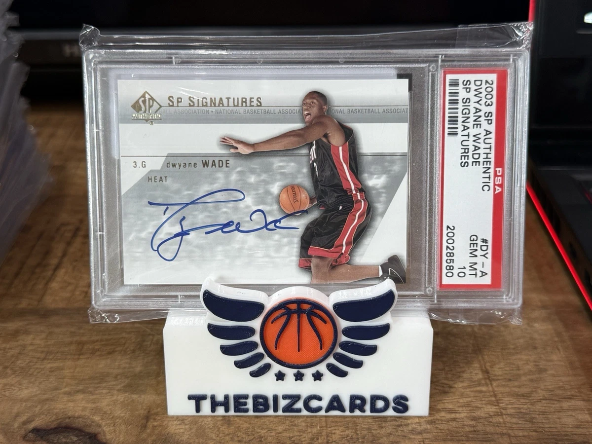 Dwyane Wade Professional Sports Authenticator (PSA) Basketball