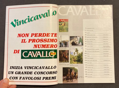 Rivista CAVALLO Magazine Anno III n.18 apr 1988 Equitazione Sport Ippici natura - Picture 2 of 4