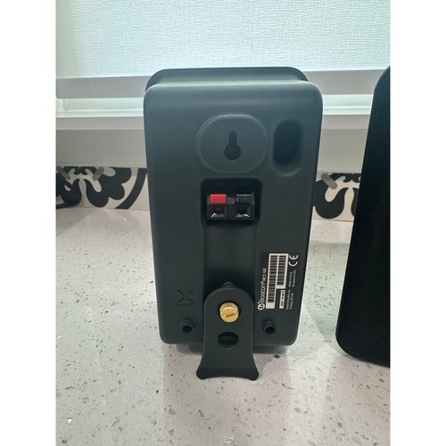 Boston Acoustics MCS 100 Pair Satellite Speakers Black Tested Great Condition - Picture 3 of 3