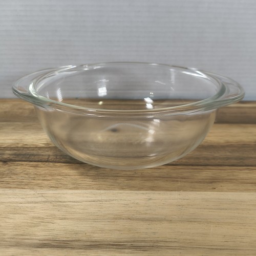 Vintage Pyrex Klarglas Schüssel 022 1 Quart Runde Kasserolle Backform Ohne Deckel 8,25"