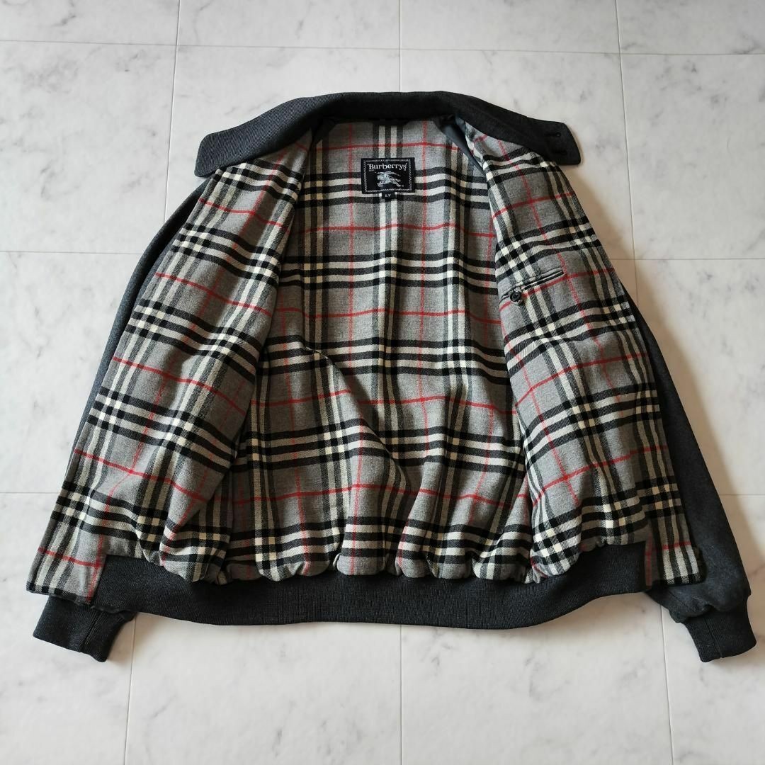 f*e様 90s Burberry 英国製　wool Harrington jk f*e様 90s Burberry 英国製 wool Harrington jk 90s Burberry