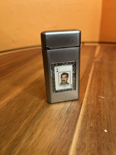 Vintage Y2K NONWORKING Saddam Hussein Butane Torch Lighter