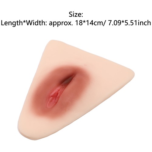 1Pc Simulated Silicone Fake Vagina Pad Male Hiding Inserts Underwear Pad Cosplay - Picture 11 of 11
