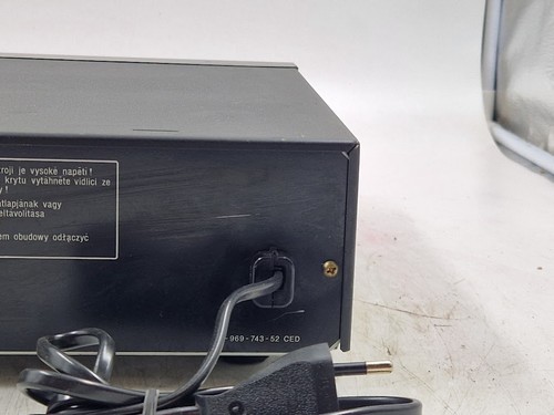 Sony CDP-213 Compact Disc Player - Working, Signs of Use, Missing Button - Picture 8 of 12