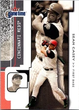 Sean Casey 2001 Fleer Game Time #78 Cincinnati Reds