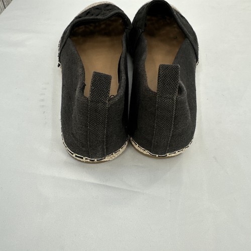 Tommy Bahama Shoes Women 9 Selena Black Cream Eyelet Espadrilles Flat Slip On - Picture 7 of 10