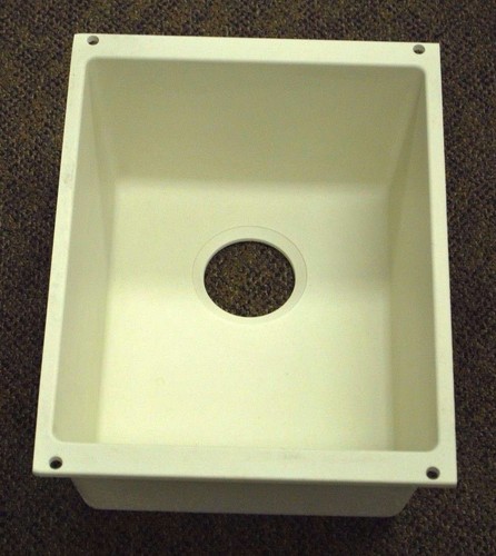 Blanco 513423 Preciso Mediano Montaje Bajo Cuenco Único Fregadero (Galleta) - Imagen 1 de 7