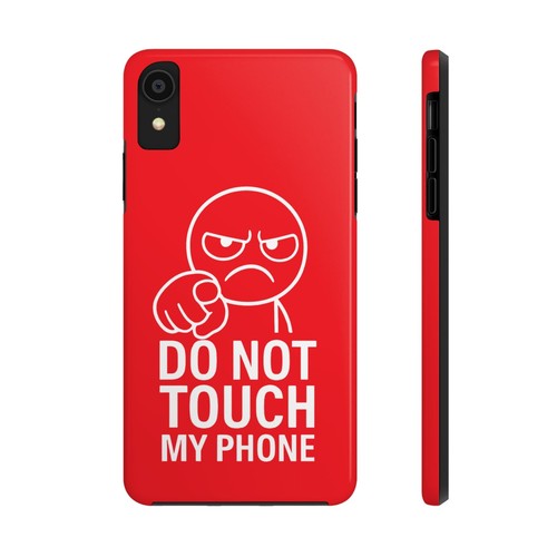 Tough Phone Cases - do not touch my phone iPhone Hülle, Handyschutzhüllen, - Bild 100 von 127