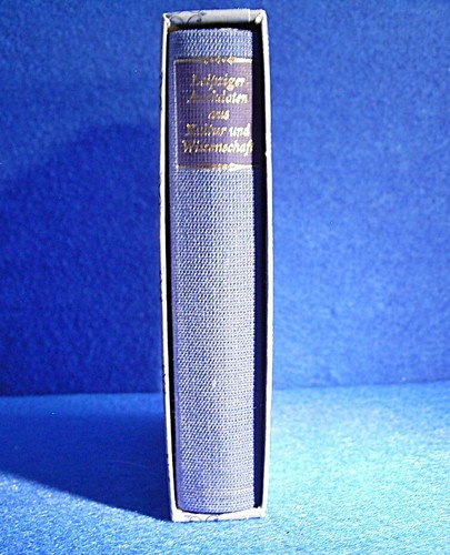 02 170 DDR Mini Buch Leipziger Anekdoten aus Kultur und Wissenschaft, 1. Auflage - Picture 5 of 6