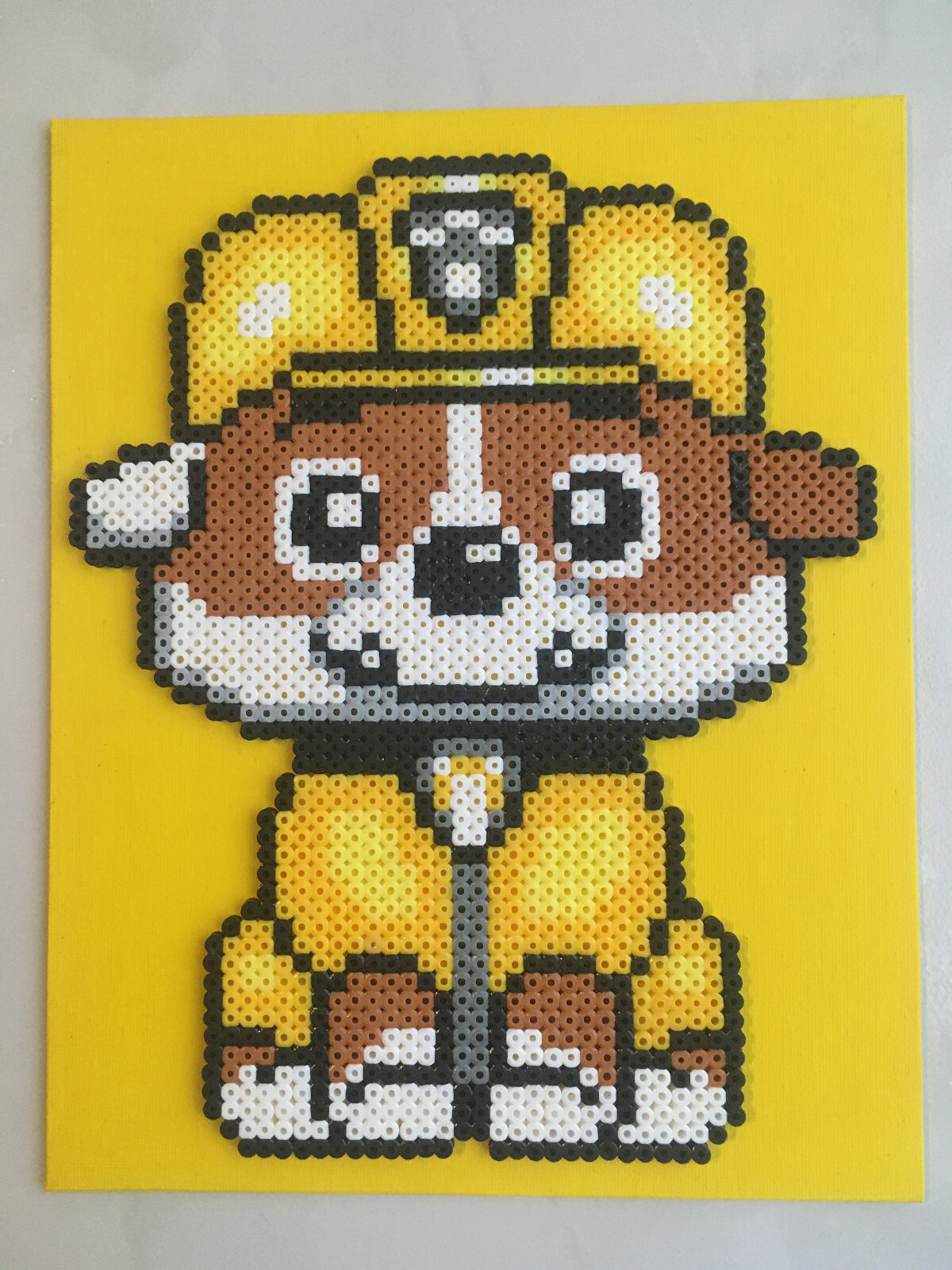 Pixel Art Pat Patrouille Facile Petit PIXEL ART / PERLES A REPASSER TABLEAU DE RUBEN DE PAT PATROUILLE | eBay