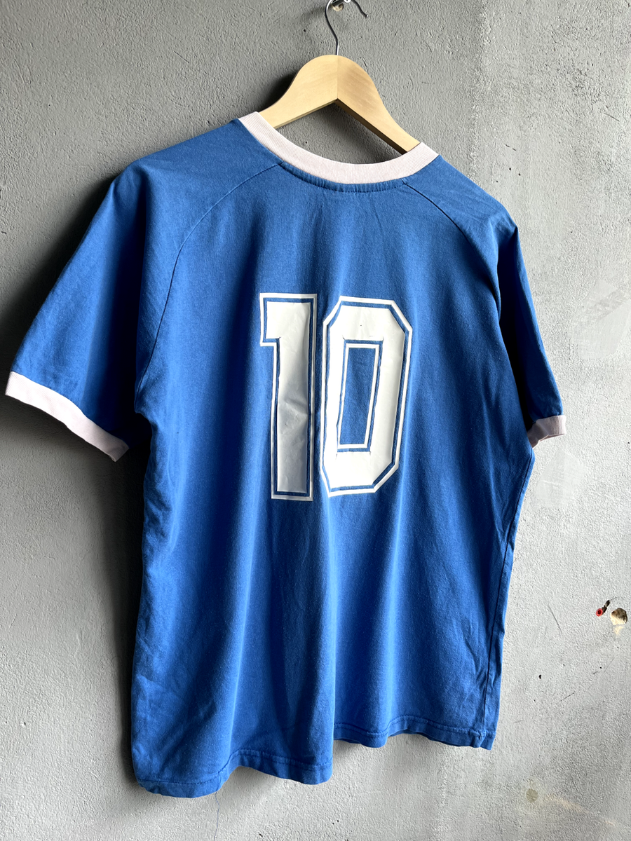 Vintage Le Coq Sportif Argentina 1986 Away Maradona #10
