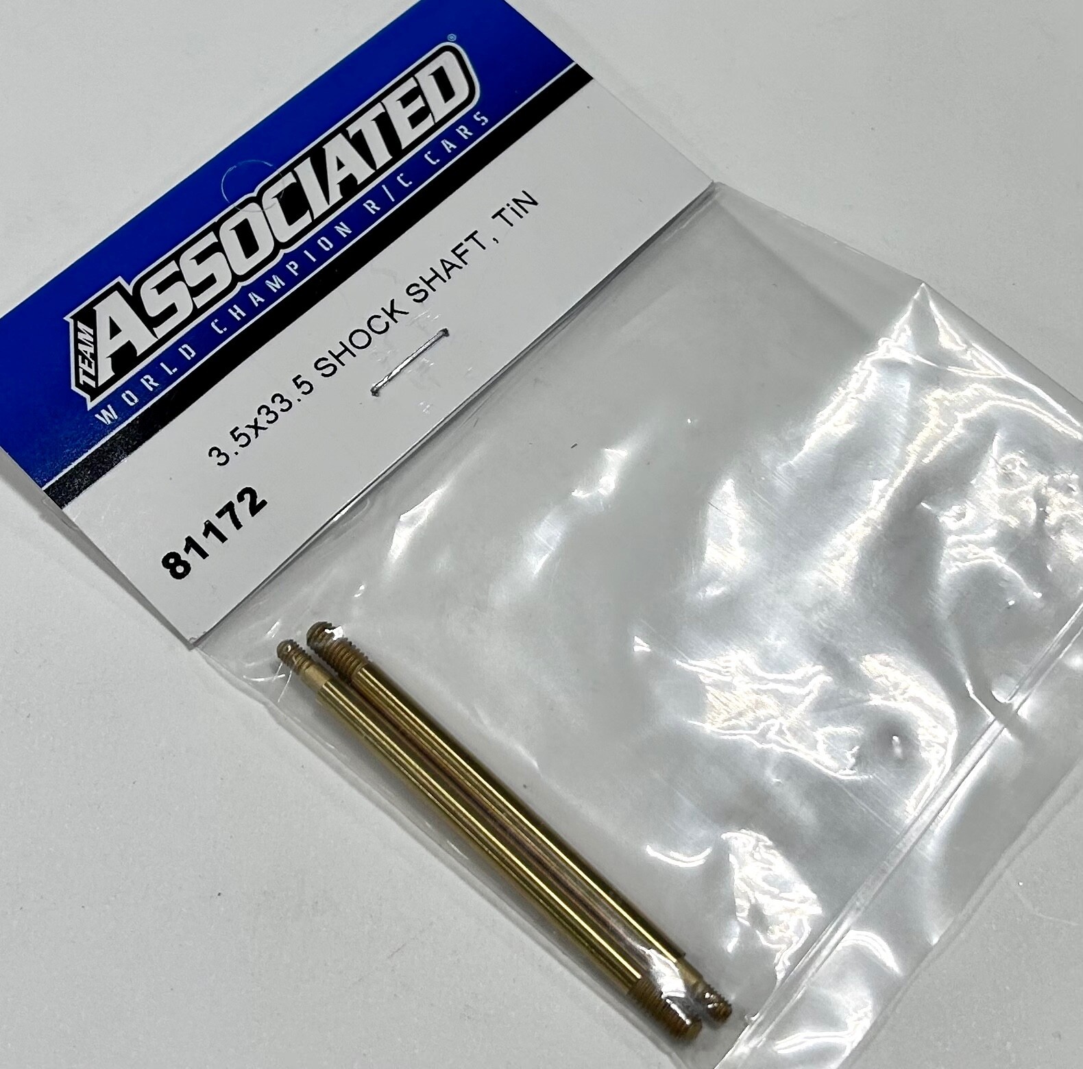 Ea Shock Shaft, 3.5mm, TiNitide (2): 22T